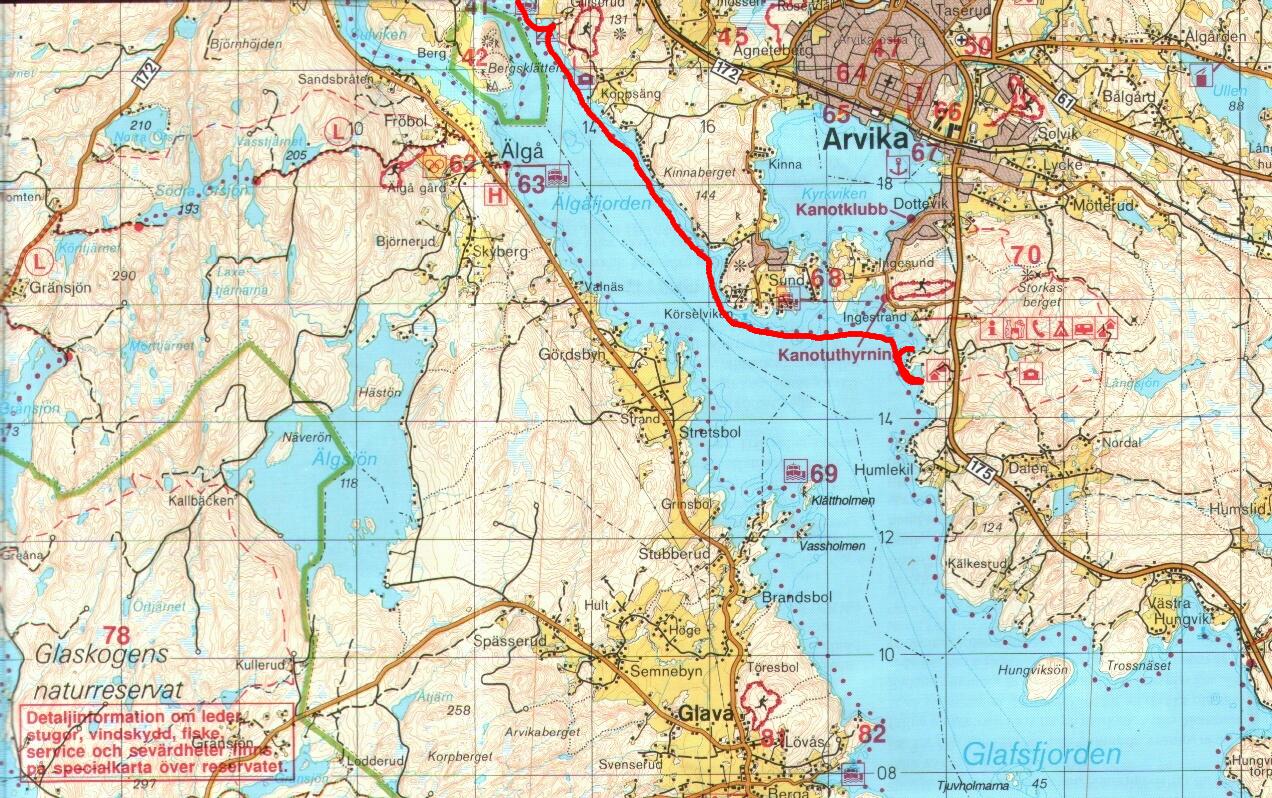 Kanutour Schweden